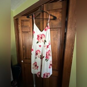 Soprano Pink and White Floral Dress
